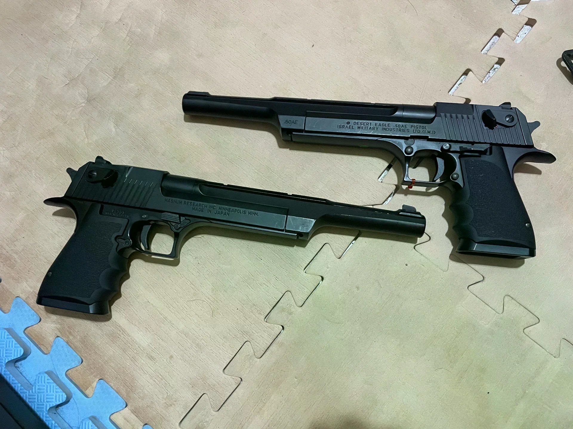 Tokyo Marui 10" Barrels Desert Eagle 生存遊戲 手槍 展示照