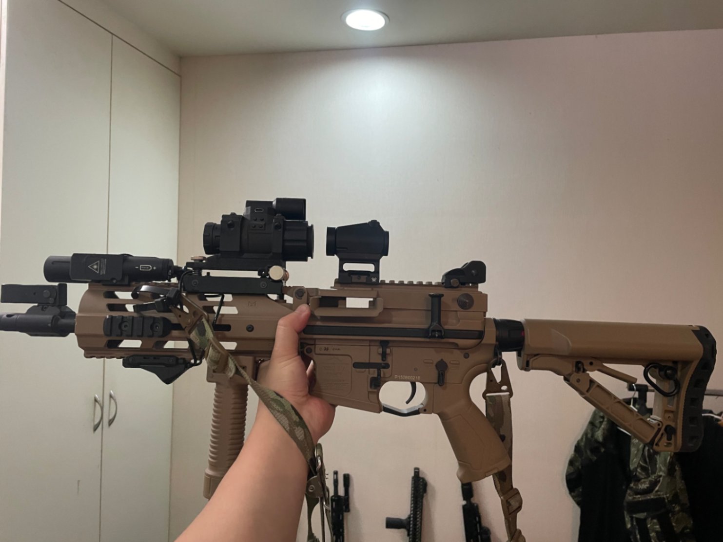 g&g 大改g&g lmg割草機槍 生存遊戲 輕機槍 展示照