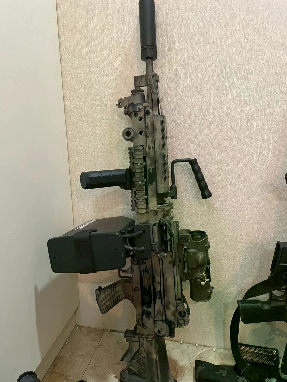 CA 大改 CA M249特戰版 生存遊戲 輕機槍 展示照