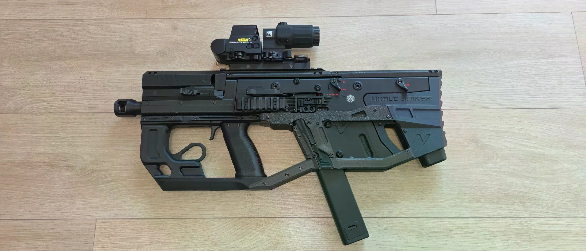 KRYTAC+亞龍工作室 Whale Spiker V 生存遊戲 衝鋒槍 展示照