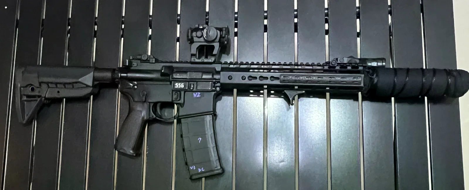 WE-Tech Main squeeze CQB 生存遊戲 突擊步槍 展示照